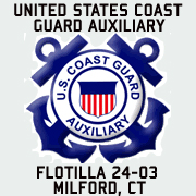 us coast guard auxiliary logo flotilla 24-3